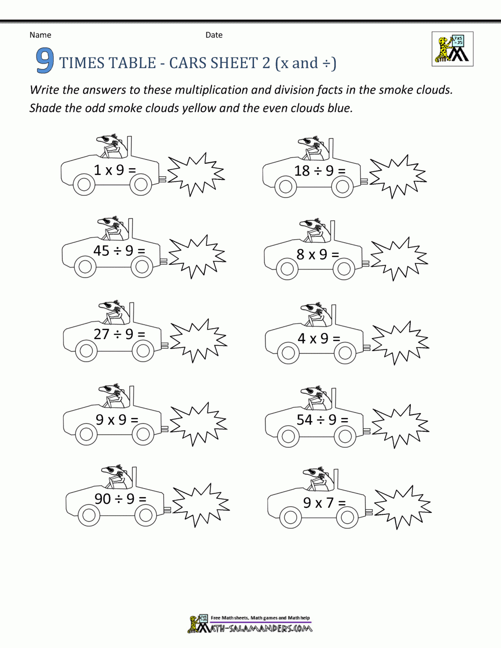 Multiplication Worksheets 9 Tables | Printablemultiplication with regard to Printable Multiplication 9