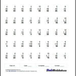 Multiplication Worksheets For Dad's Eight Multiplication regarding Printable Multiplication Worksheets 8's