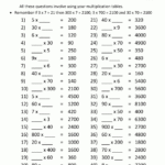 Multiplication Worksheets Ks2 Printable for Printable Multiplication Games Ks2