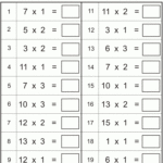 Multiplication Worksheets - Multiply Numbers1 To 3 in Multiplication Worksheets Year 3 Australia