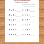 Multiplication Worksheets, Printable Worksheets In Multiplication Worksheets Year 4 Pdf