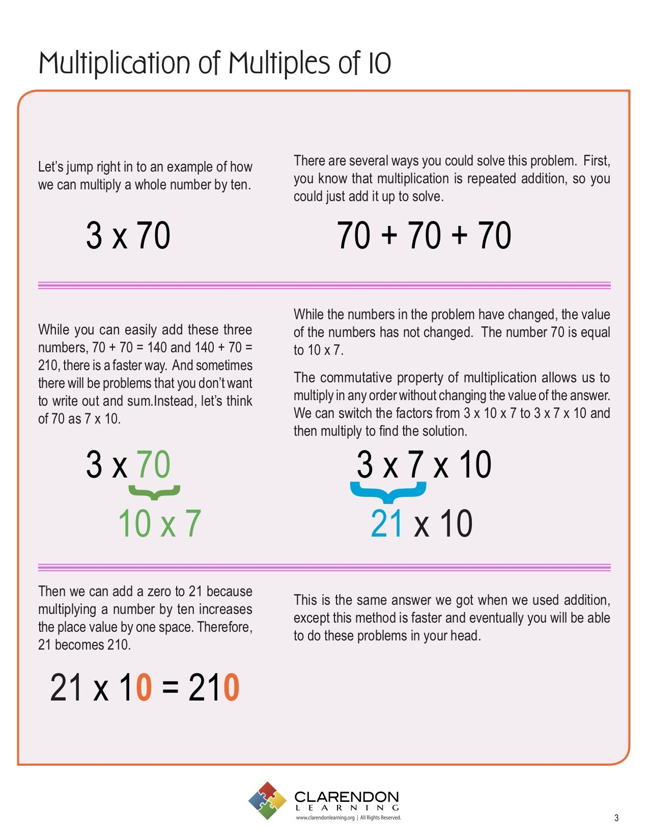 Multiplicationmultiples Of 10 with Multiplication Worksheets Multiples Of 10