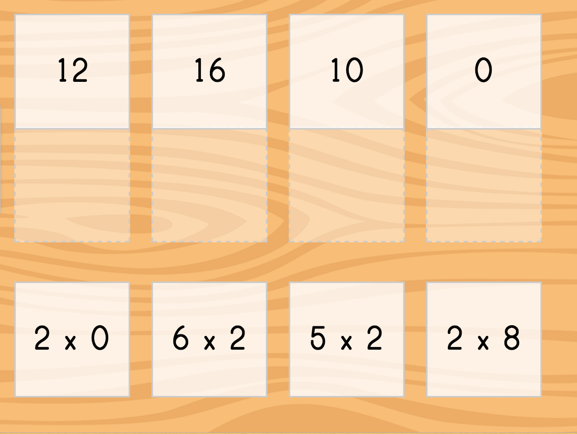 Multiply2 Matching | Game | Education regarding Printable Multiplication Strategy Mat