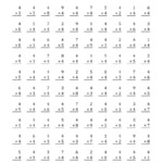 Multiplying (1 To 9)4 (A) Regarding Printable Math Drills Multiplication