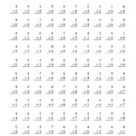 Multiplying (1 To 9)4 (A) regarding Printable Math Drills Multiplication