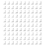 Multiplying (1 To 9)(8 And 9) (A) pertaining to Multiplication Worksheets X9