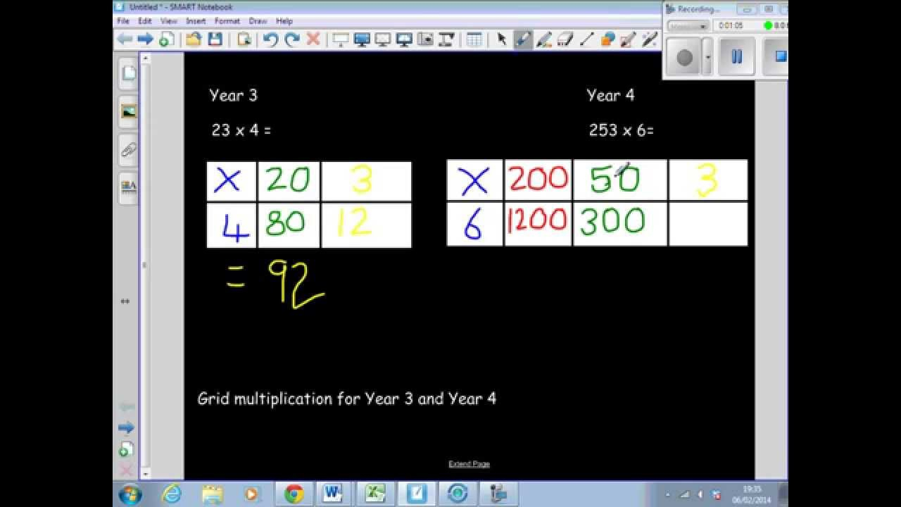 Multiplying Decimals Grid Method Worksheet &amp;amp; 2 Digit2 within Multiplication Worksheets Htu X U