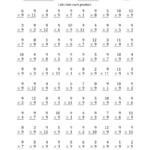 Multiplyingnine (9) With Factors 1 To 12 (100 Questions) (A) Intended For Printable Multiplication 9