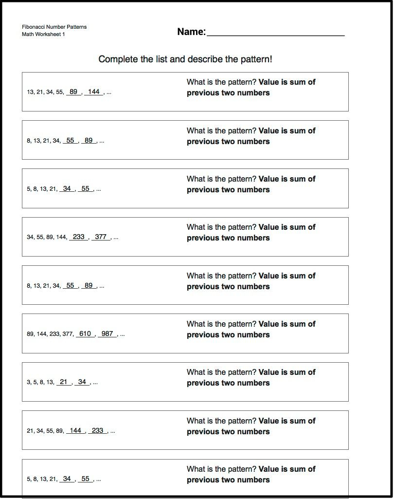 Number Patterns! Fibonacci Number Patterns | Number Patterns inside Multiplication Worksheets Rudolph Academy Number Patterns! Fibonacci Number Patterns | Number Patterns inside Multiplication Worksheets Rudolph Academy