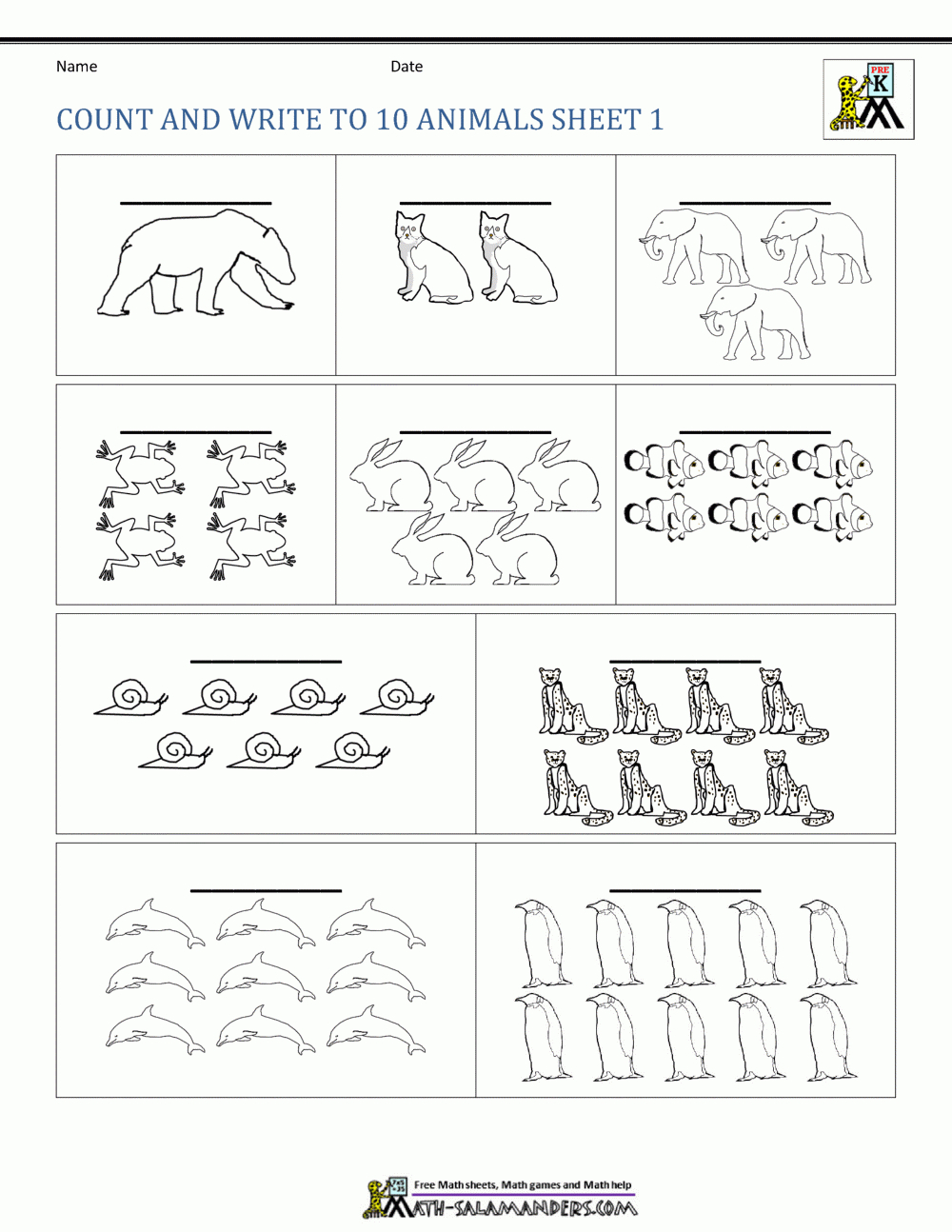 Numbers To 10 intended for Multiplication Worksheets Numbers 1-10