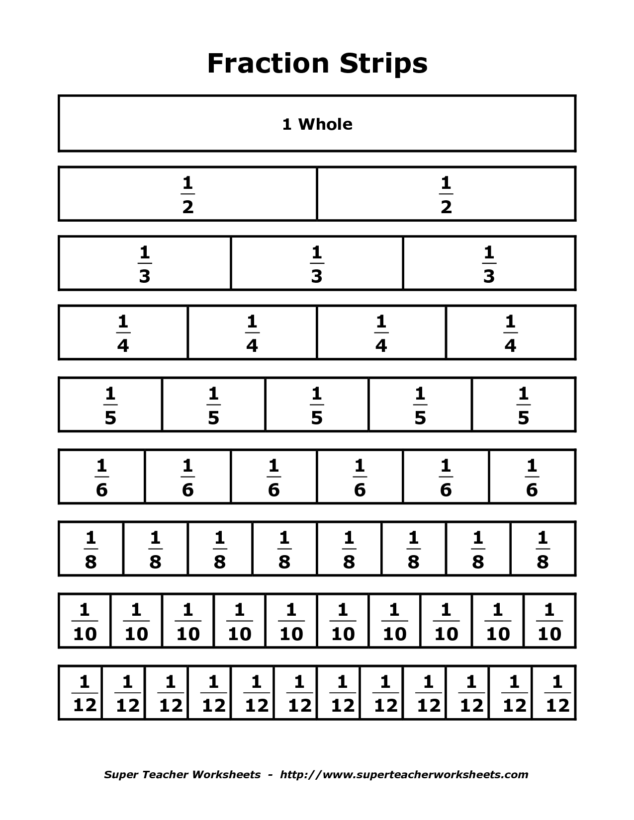 Printable Multiplication Strips Printable Multiplication Flash Cards