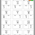 Part Part Whole And March Printables | First Grade Math For Printable 2&#039;s Multiplication Quiz