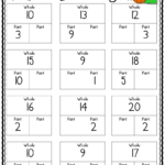 Part Part Whole And March Printables | First Grade Math for Printable 2&amp;#039;s Multiplication Quiz