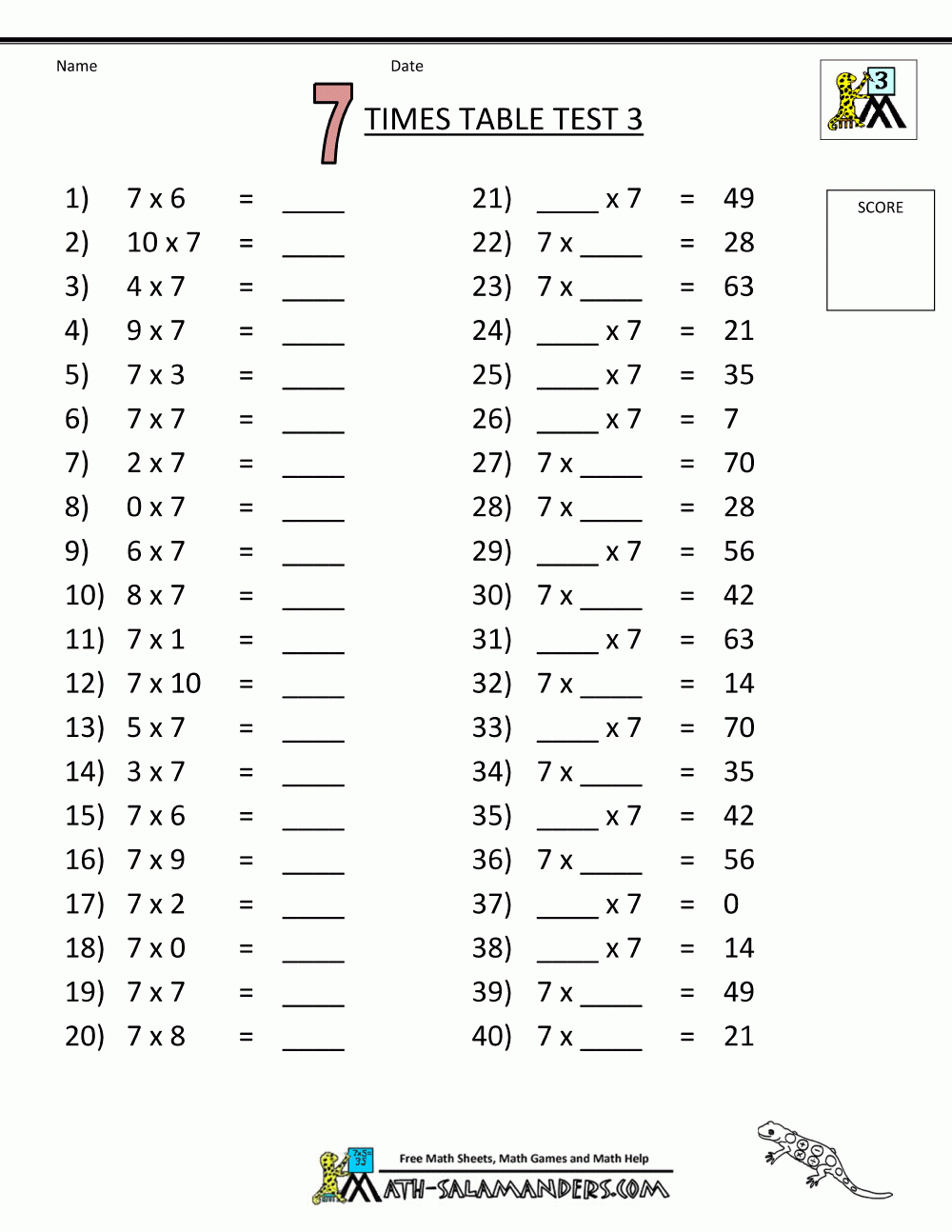 Pin On Korrutustabel with Multiplication Worksheets Year 7