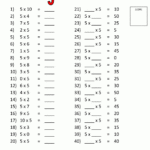 Pin On Math for Printable Multiplication Worksheets 3S