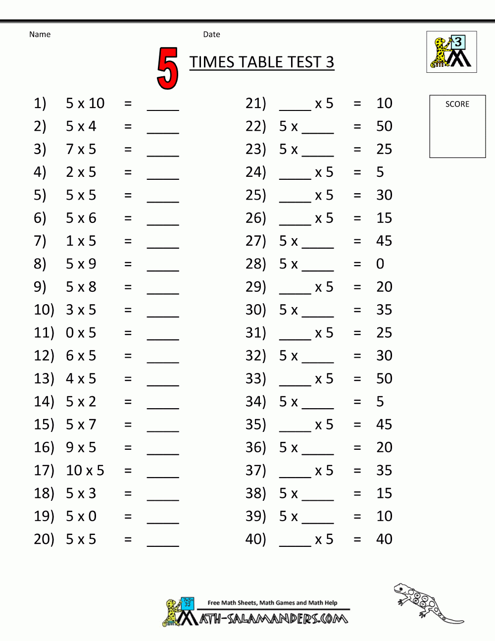 Pin On Math inside Printable Practice Multiplication Tables