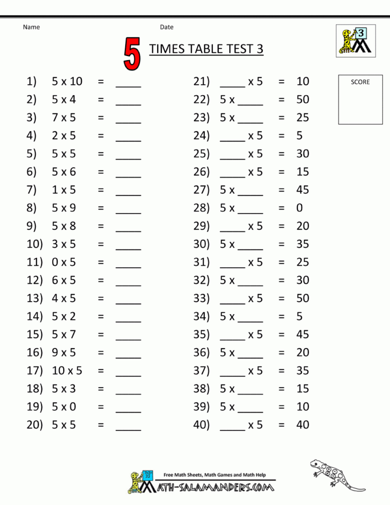 Pin On Math Regarding Printable Multiplication Table 5 Pin On Math Regarding Printable Multiplication Table 5