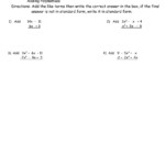 Polynomial Worksheet - Interactive Worksheet in Worksheets About Multiplication Of Polynomials