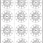 Practice 1-12 Times Table On One Worksheet - Free! | Mathe with regard to Multiplication Worksheets Random Order