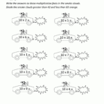 Practice Times Tables Worksheets - 10 Times Table for Printable Multiplication Table 6