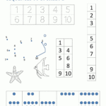 Preschool Number Worksheets   Sequencing To 10 With Multiplication Worksheets Numbers 1 10