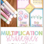 Presenting Multiplication Strategies With A Few Freebies In Printable Multiplication Strategy Mat
