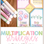 Presenting Multiplication Strategies With A Few Freebies intended for Printable Multiplication Strategies