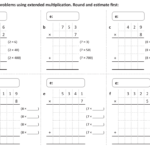 Primary Ks1 And Ks2 Sublevelled Maths Objectives   Garyhall Intended For Multiplication Worksheets Key Stage 2