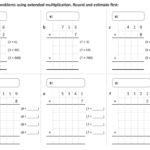 Primary Ks1 And Ks2 Sublevelled Maths Objectives - Garyhall intended for Multiplication Worksheets Key Stage 2