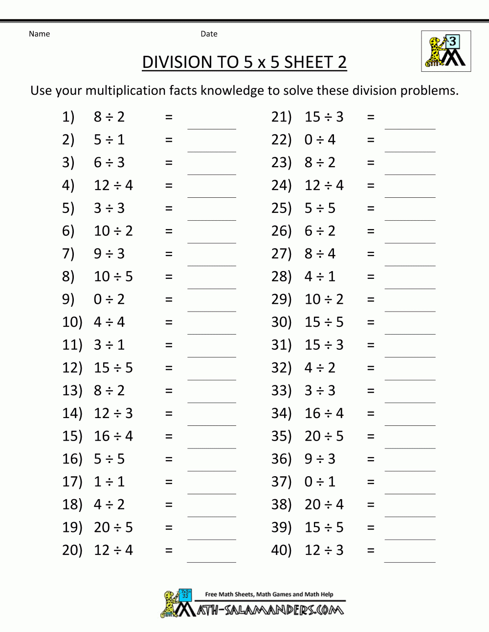 Printable Division Worksheets 3Rd Grade 32 Free Tables T throughout Printable Multiplication Worksheets Grade 3