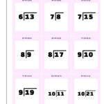 Printable Flash Cards for Printable Math Multiplication Flash Cards