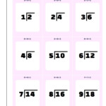 Printable Flash Cards For Printable Multiplication Facts Cards