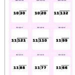 Printable Flash Cards throughout Printable Multiplication And Division Flash Cards