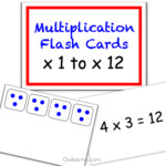 Printable Flashcards   Multiplication Within Printable Multiplication Flash Cards 6