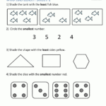 Printable Kindergarten Math Worksheets Comparing Numbers And with Multiplication Worksheets Kinder