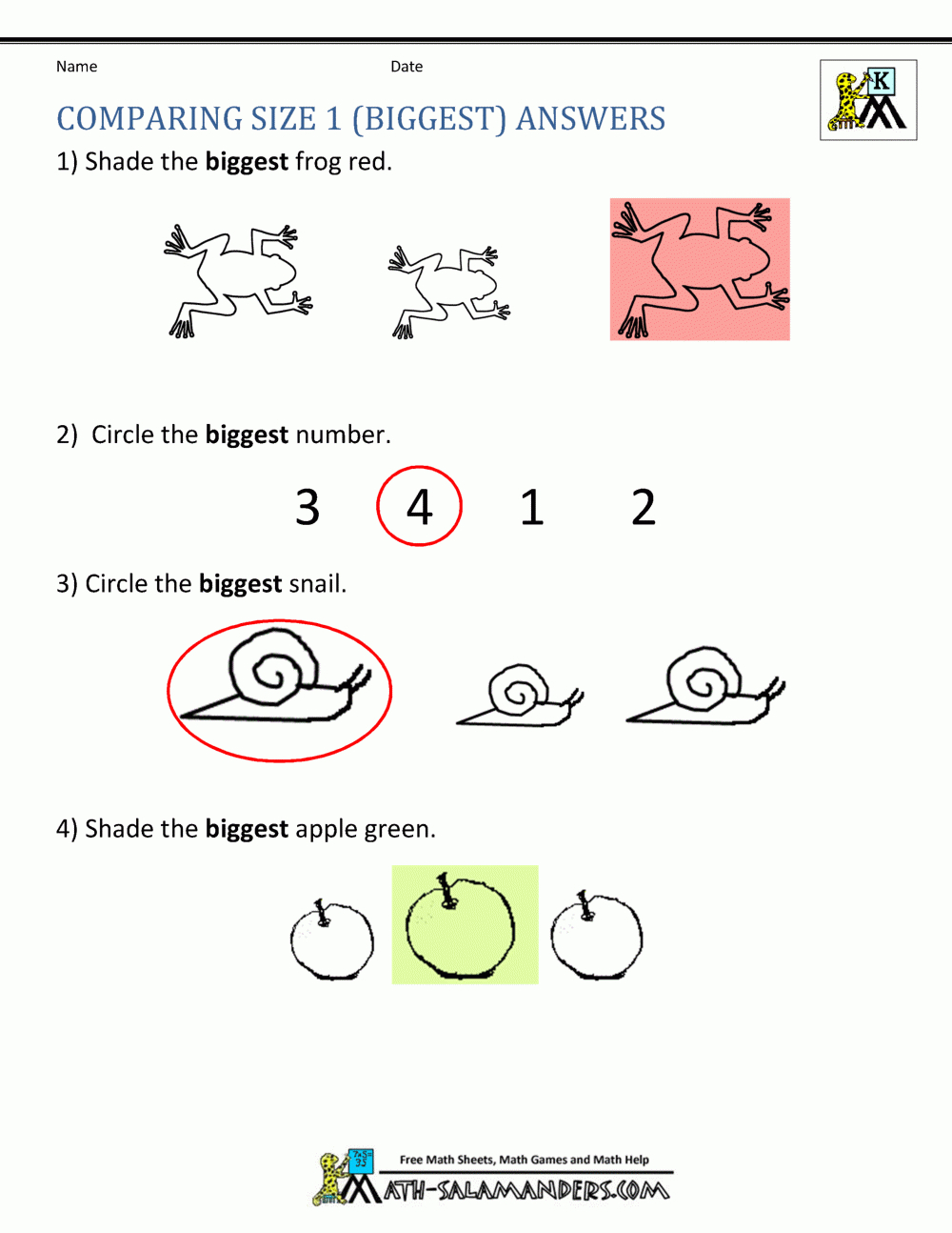 Printable Kindergarten Math Worksheets Comparing Numbers And within Multiplication Worksheets Kindergarten