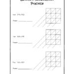 Printable Lattice Multiplication Worksheet 4Th Grade For Multiplication Worksheets Lattice