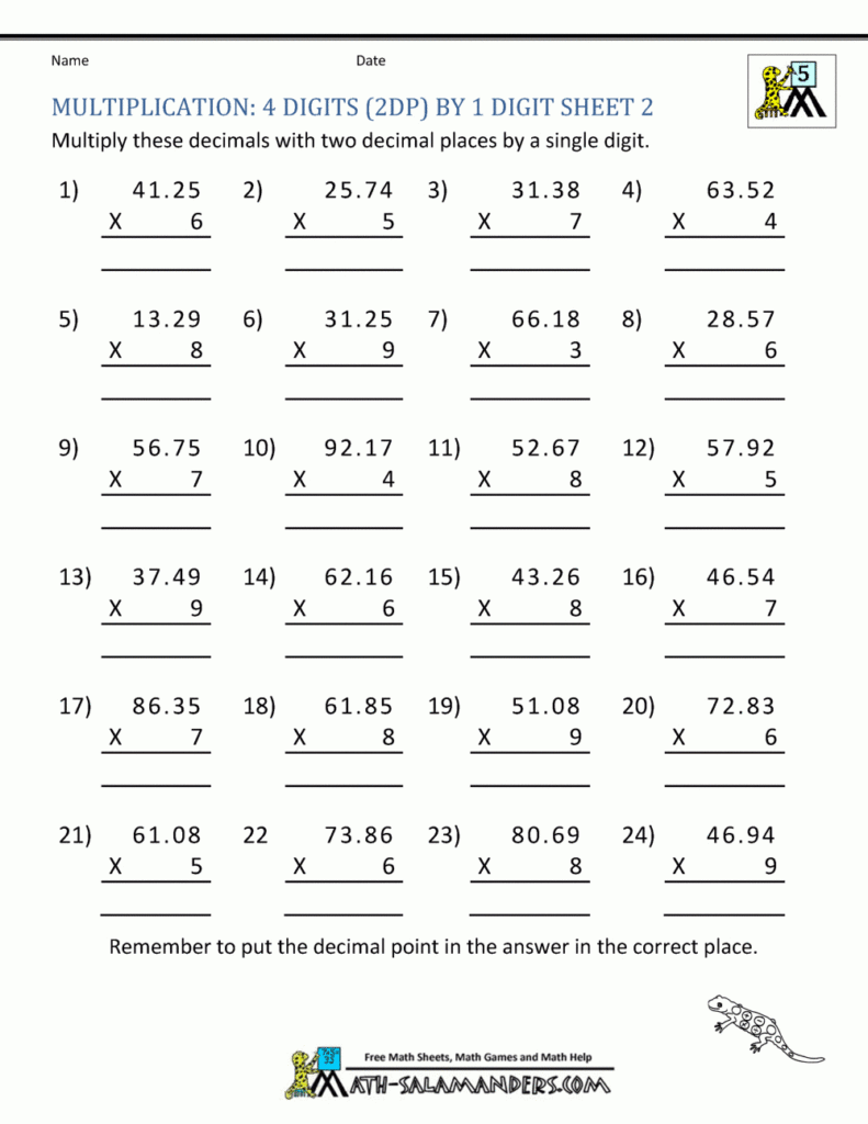 Printable Multiplication Sheet 5Th Grade Inside Printable Multiplication Quiz Printable Multiplication Sheet 5Th Grade Inside Printable Multiplication Quiz