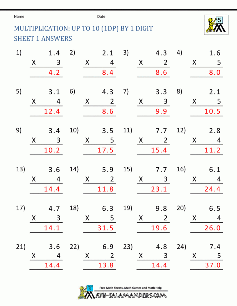 Printable Multiplication Sheets 5Th Grade For Multiplication Printables 5Th Grade Printable Multiplication Sheets 5Th Grade For Multiplication Printables 5Th Grade