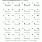 Printable Multiplication Sheets 5Th Grade Inside Multiplication Worksheets How To