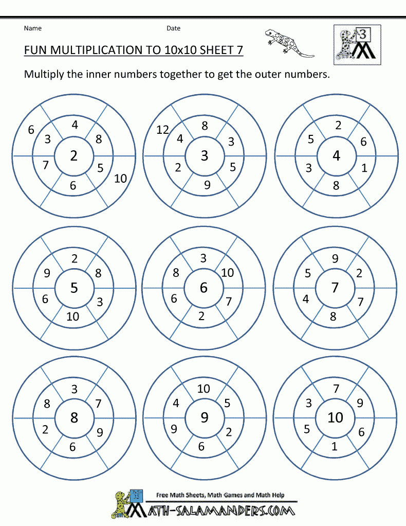 Printable Multiplication Worksheets | Printable inside Worksheets About Multiplication Printable Multiplication Worksheets | Printable inside Worksheets About Multiplication