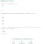 Quiz &amp; Worksheet - Strategies For Solving Double Digit throughout Multiplication Worksheets Quiz