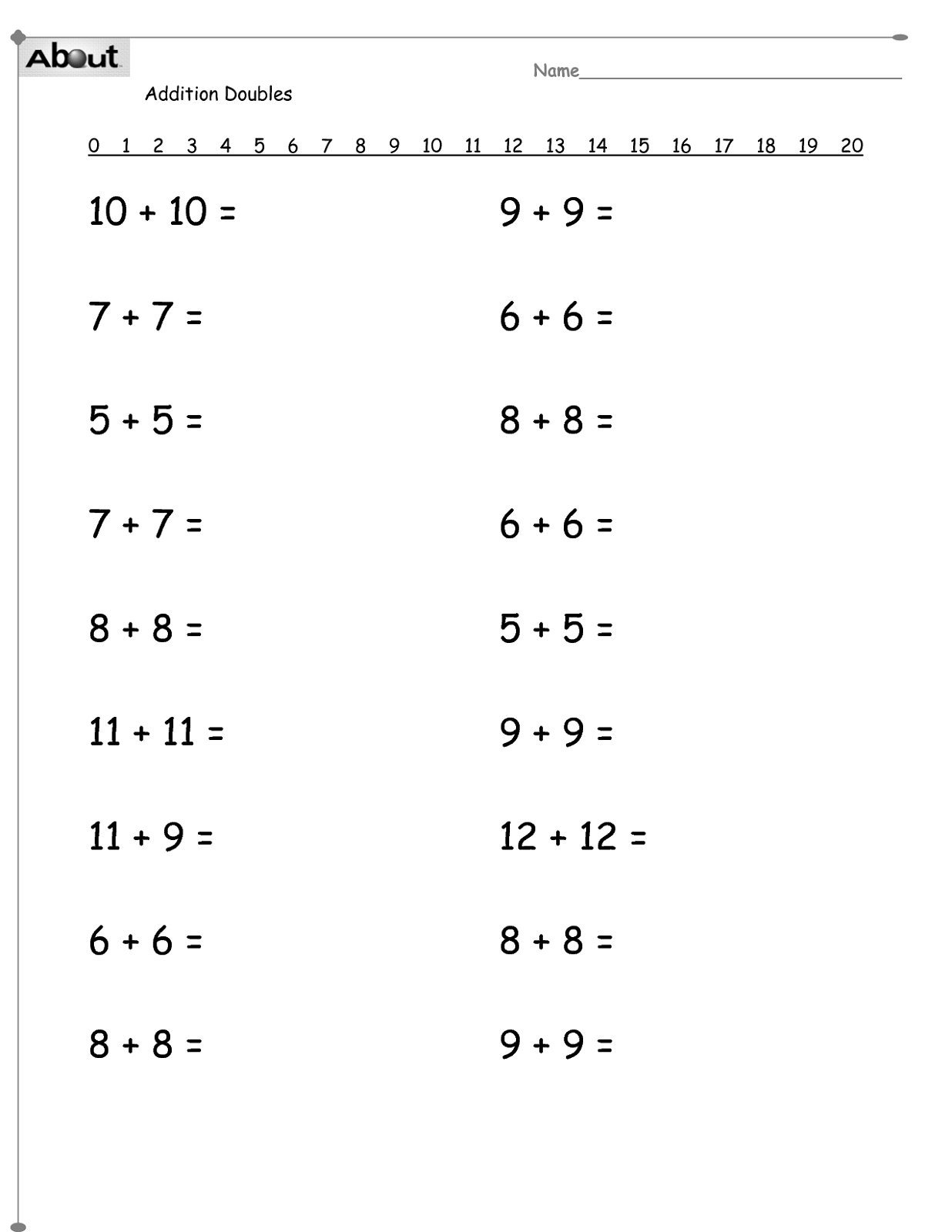 Sample Kumon Math Worksheets Fine Pdf Images Worksheet for Multiplication Quiz Printable Pdf