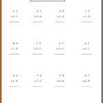 Sixth Grade Math Worksheets To Printable. Sixth Grade Math Regarding Printable Multiplication Worksheets 6Th Grade