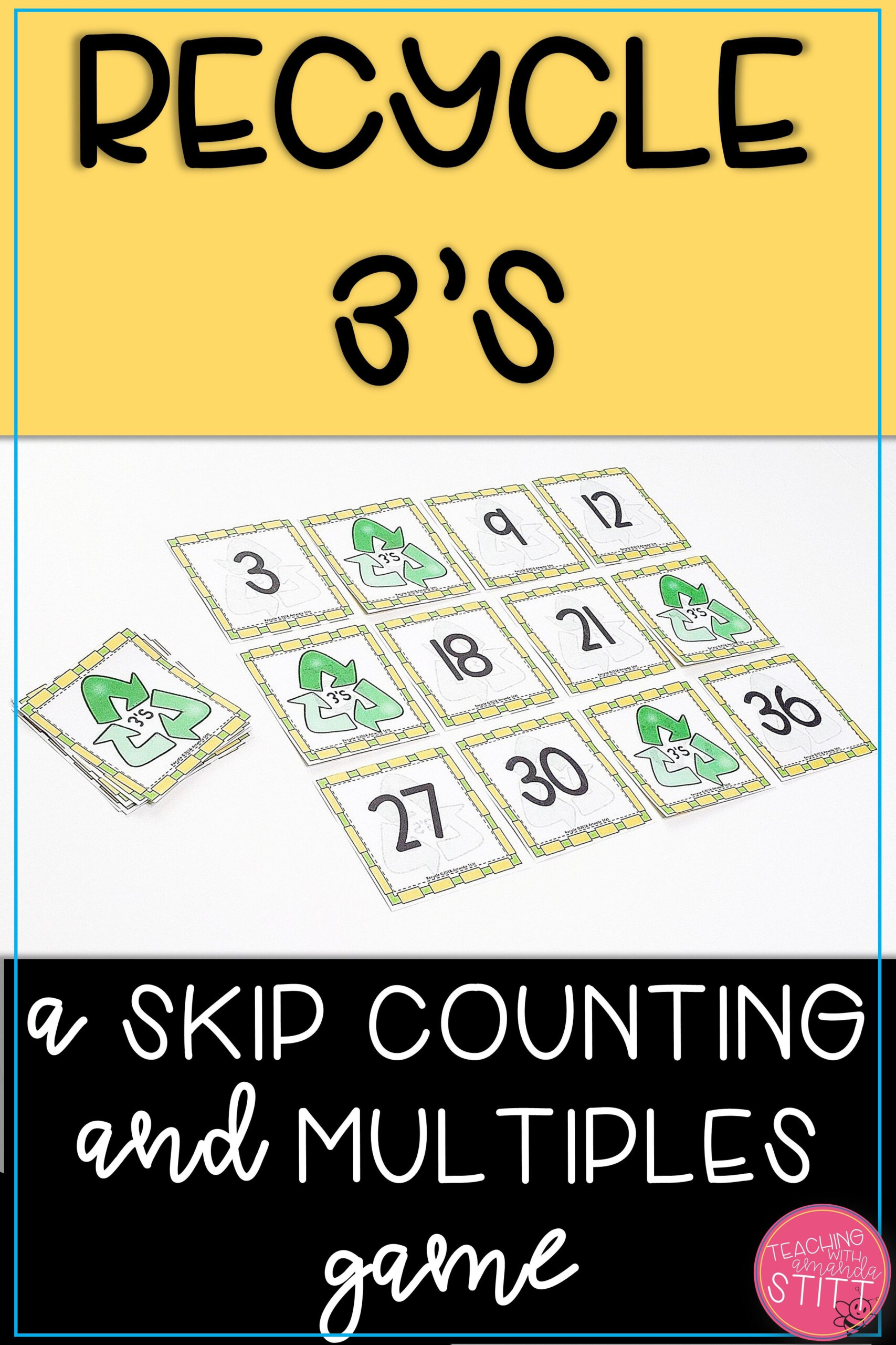 Skip Counting Game | Multiplication Facts Game | 3S pertaining to Printable 3&amp;#039;s Multiplication Flash Cards