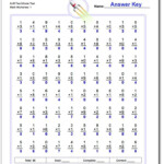 Squares And Binary Progression Multiplication Worksheets In Multiplication Worksheets And Answers