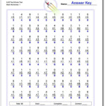 Squares And Binary Progression Multiplication Worksheets in Multiplication Worksheets And Answers