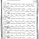 Summer Math Packet - Puzzle Worksheets And Brain Teasers in Printable Multiplication Packet