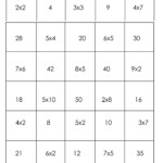 Thanksgiving Math Memory Game (Free Printable) | Squarehead Pertaining To Printable Multiplication Memory Game