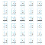 The 2 Digit1 Digit Multiplication With Grid Support (A Inside Worksheets Multiplication 2 Digit By 1 Digit